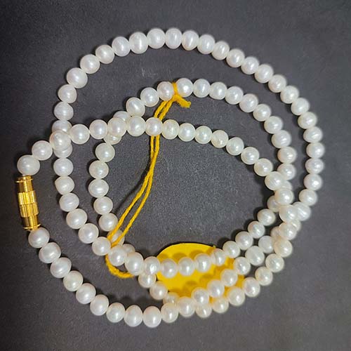 Pearl Mala Round 4mm (Moti Mala)